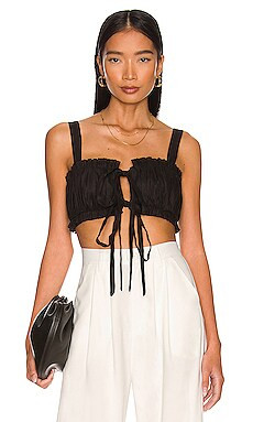 LPA Oriana Top in Black from Revolve.com | Revolve Clothing (Global)