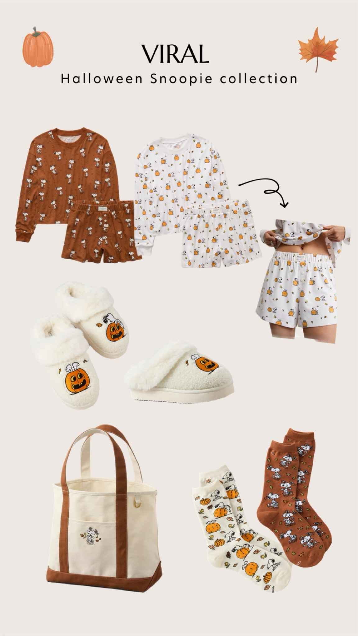 wanted this collection sooo bad last year but it was sold out! Snagged it so quick when I saw it was back 😍🍁🍂

Snoopie Halloween collection, pumpkins, fall pajamas, fall slippers, pjs, tote bag

#LTKfindsunder100 #LTKSeasonal #LTKstyletip