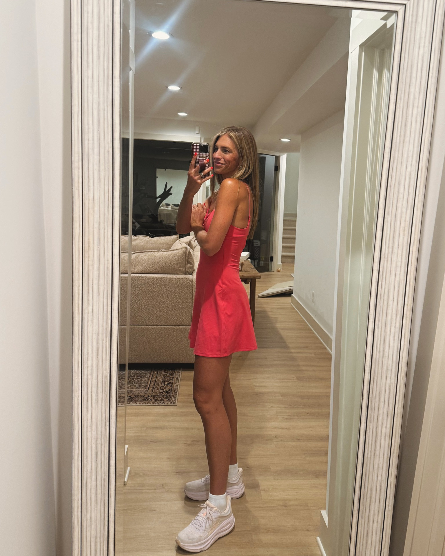 Outfit today! My active dress is long torso friendly! More of a modest length! It’s only $19 when you sign up to become a VIP @Fabletics

#LTKActive #LTKfitnessgoals #LTKootd