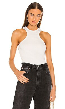 AGOLDE Bea Cutaway Tank in Wired from Revolve.com | Revolve Clothing (Global)