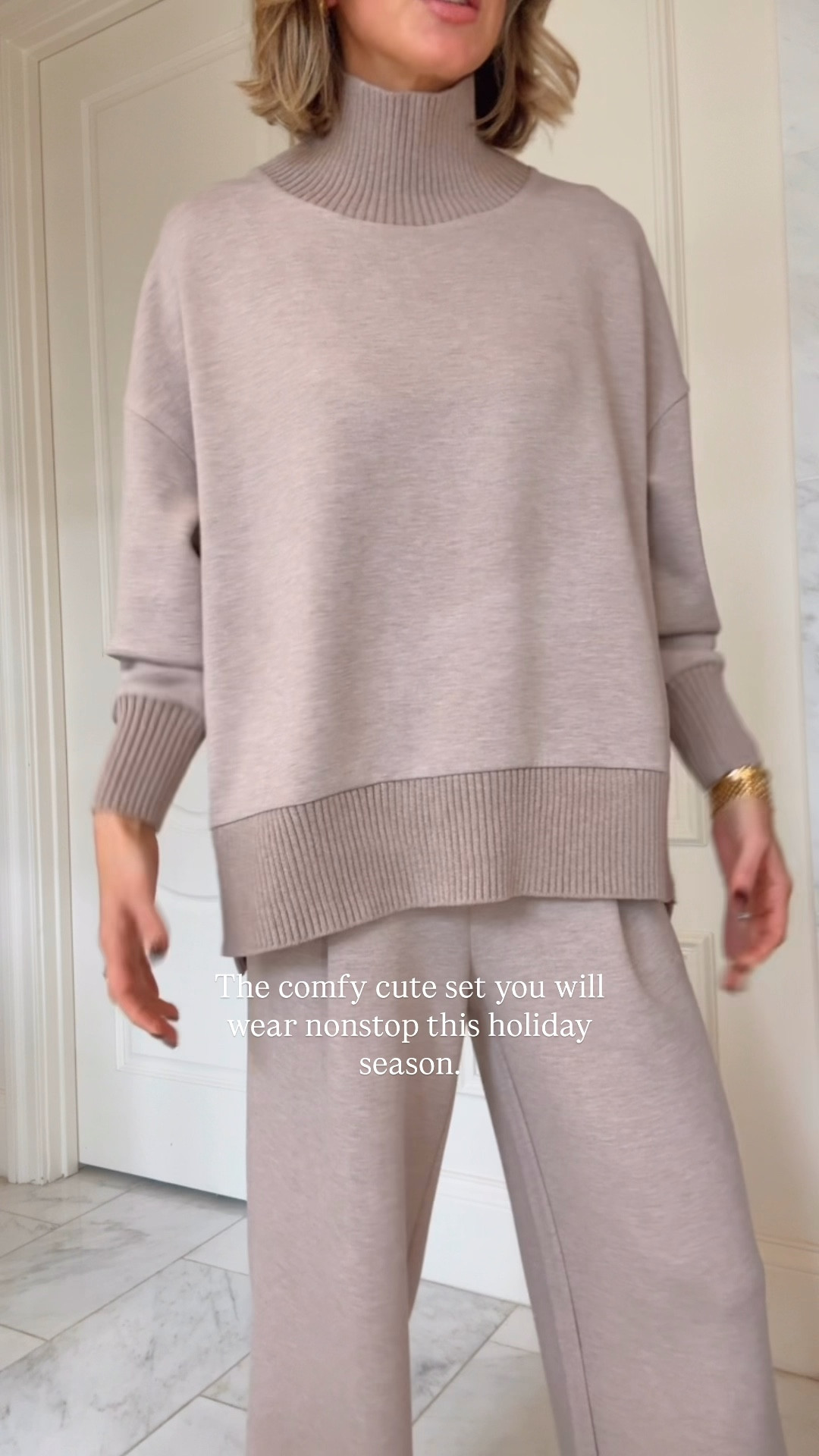 Varley lounge set that so comfy yet still stylish. Love this fit for a travel/airport day 