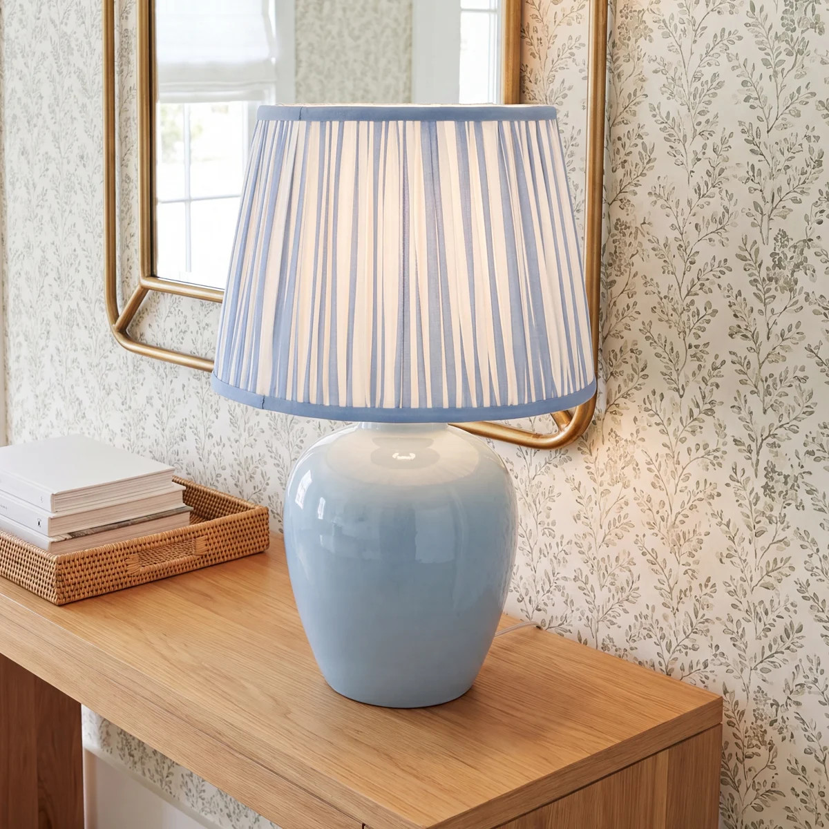 Aria 10'' H x 11'' W Cotton Drum Lamp Shade | Wayfair North America