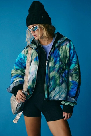 Pippa Printed Packable Puffer Jacket | Free People (Global - UK&FR Excluded)
