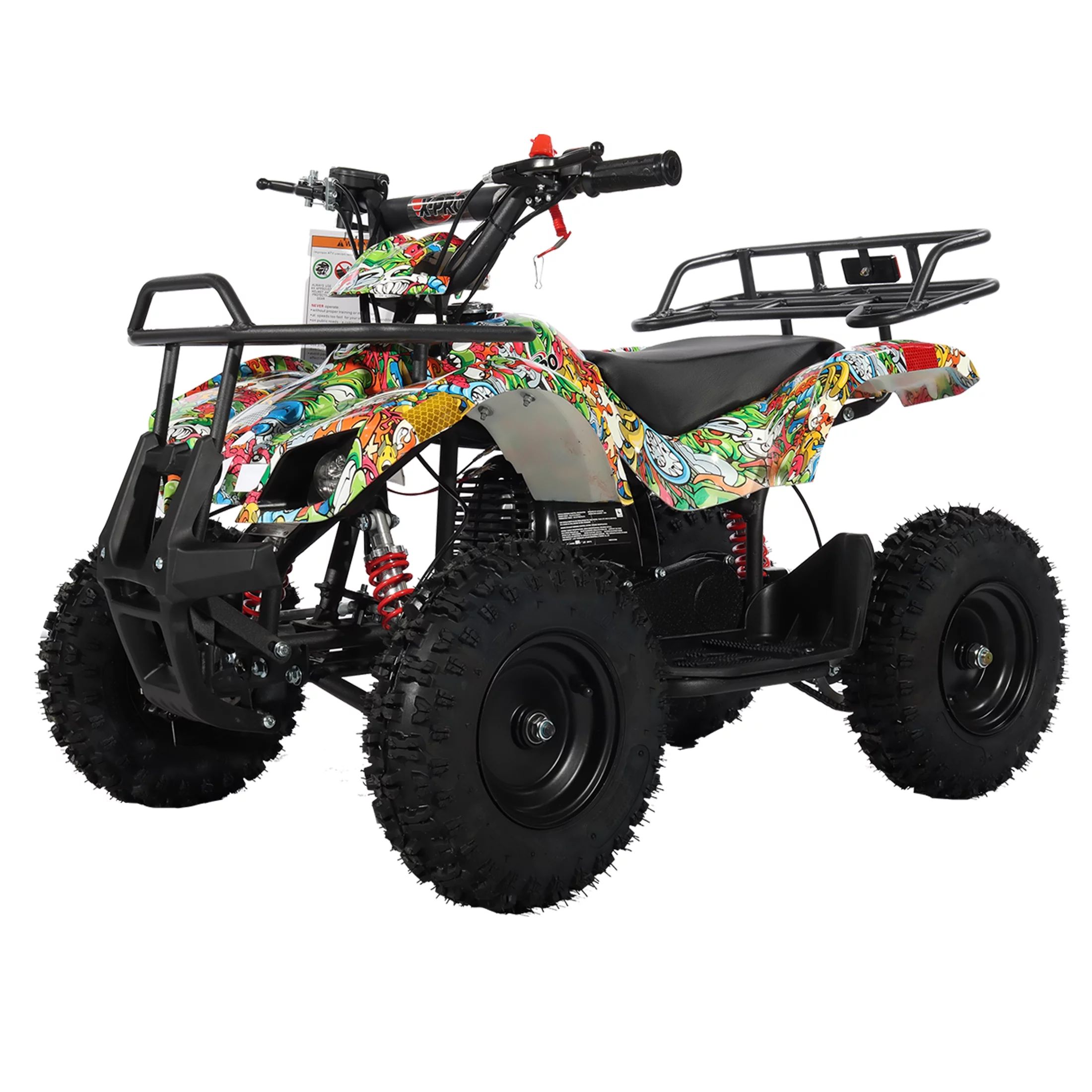 X-Pro Brand New Eagle 40cc Gas Mini ATV for Kids with Pull Start 4 Stroke Disc Brake 6" Tires | Walmart (US)