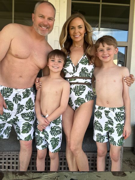 Such a cute matching family swimsuit set

#LTKSeasonal #LTKswim