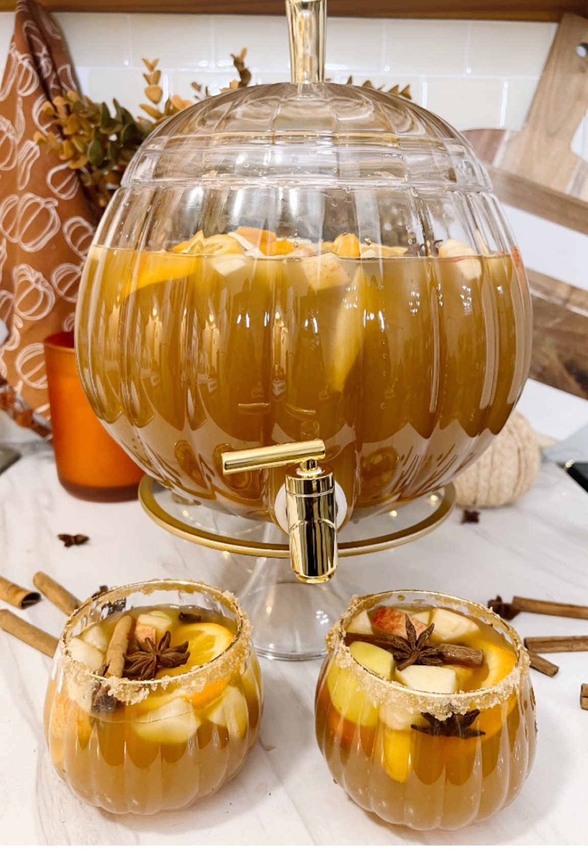 Pumpkin dispenser, hosting, drinks, pumpkin cups 

#LTKhome #LTKSeasonal #LTKsalealert
