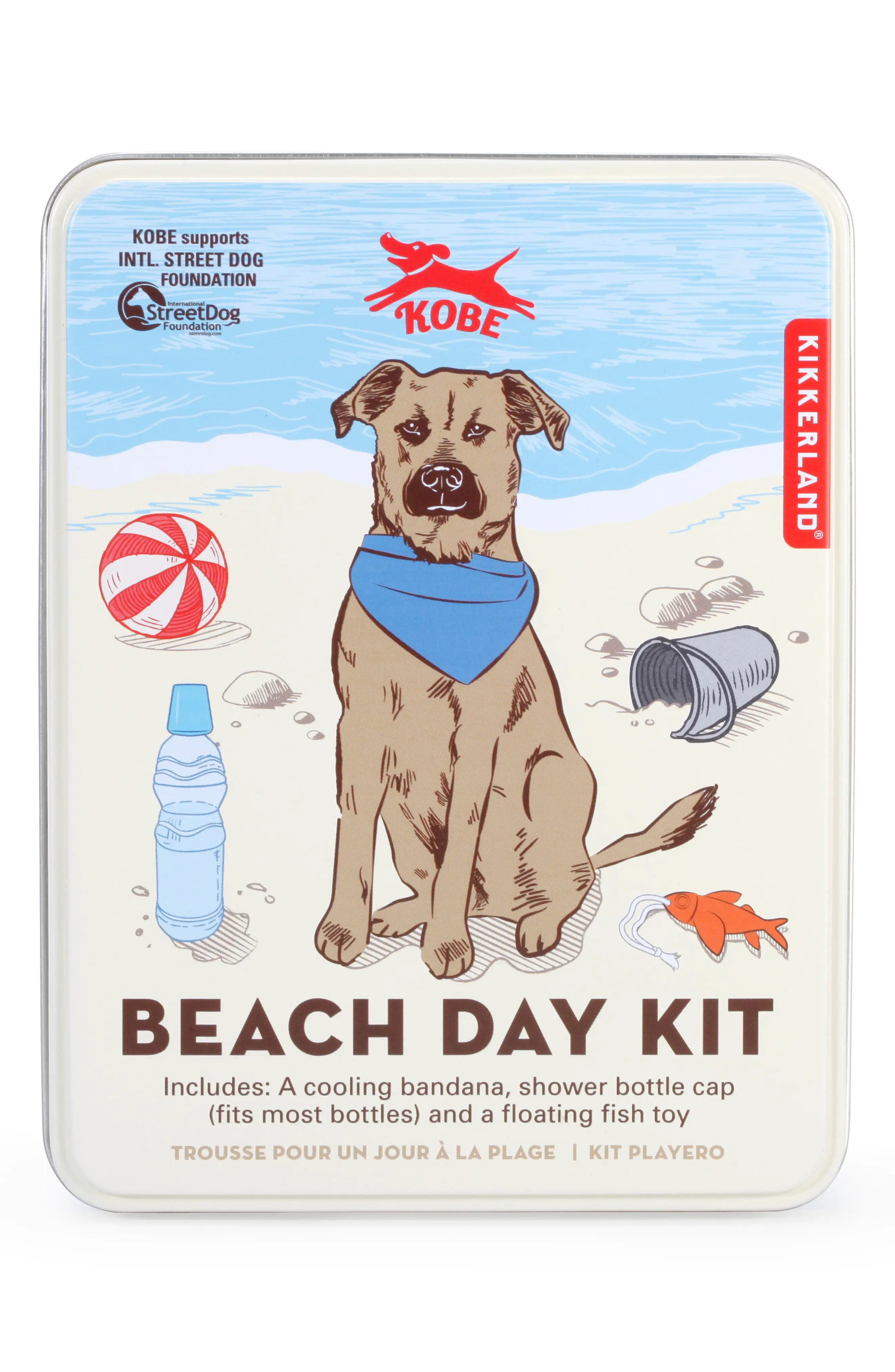 Kikkerland Design Beach Day Dog Kit in Blue Multi at Nordstrom Rack | Nordstrom Rack