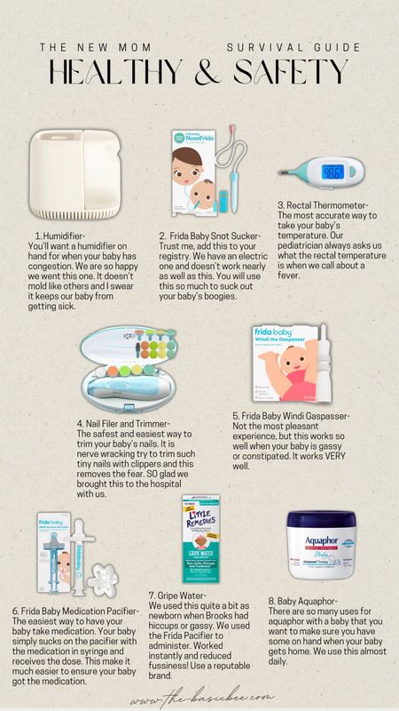 Healthy and safety baby must haves to add to your baby registry! I swear by all of these and will always have them on hand!!

Baby registry must haves, baby must haves, baby safety, baby registry, Amazon baby must haves, baby girl must haves, Amazon baby registry, target baby registry, frida baby, sick baby must haves 

#LTKbaby #LTKbump #LTKkids