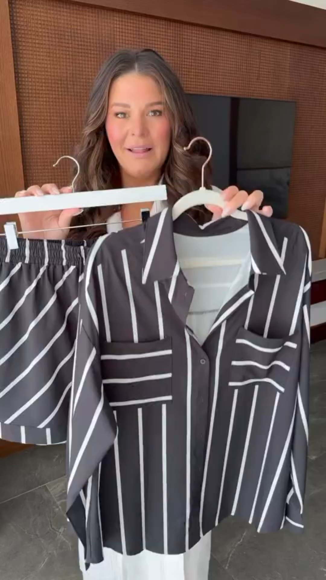 Bought this set last year and was so blown away by the quality, fit and versatility that I bought it again but in black! The material feels so luxe and you can wear the pieces as separates too.

Set: XL
Tank: M/L

Resort wear, vacation dress, vacation outfit, sequin dress, matching set, summer fashion 

#midsizefashion #midsizestyle #resortwear #vacationoutfit #amazonmusthaves #stylereels #fashionreels #matchingset
#LTKFindsUnder50  

#LTKTravel #LTKMidsize #LTKootd #LTKMidsize #LTKgrwm #LTKMidsize #LTKgrwm #LTKootd