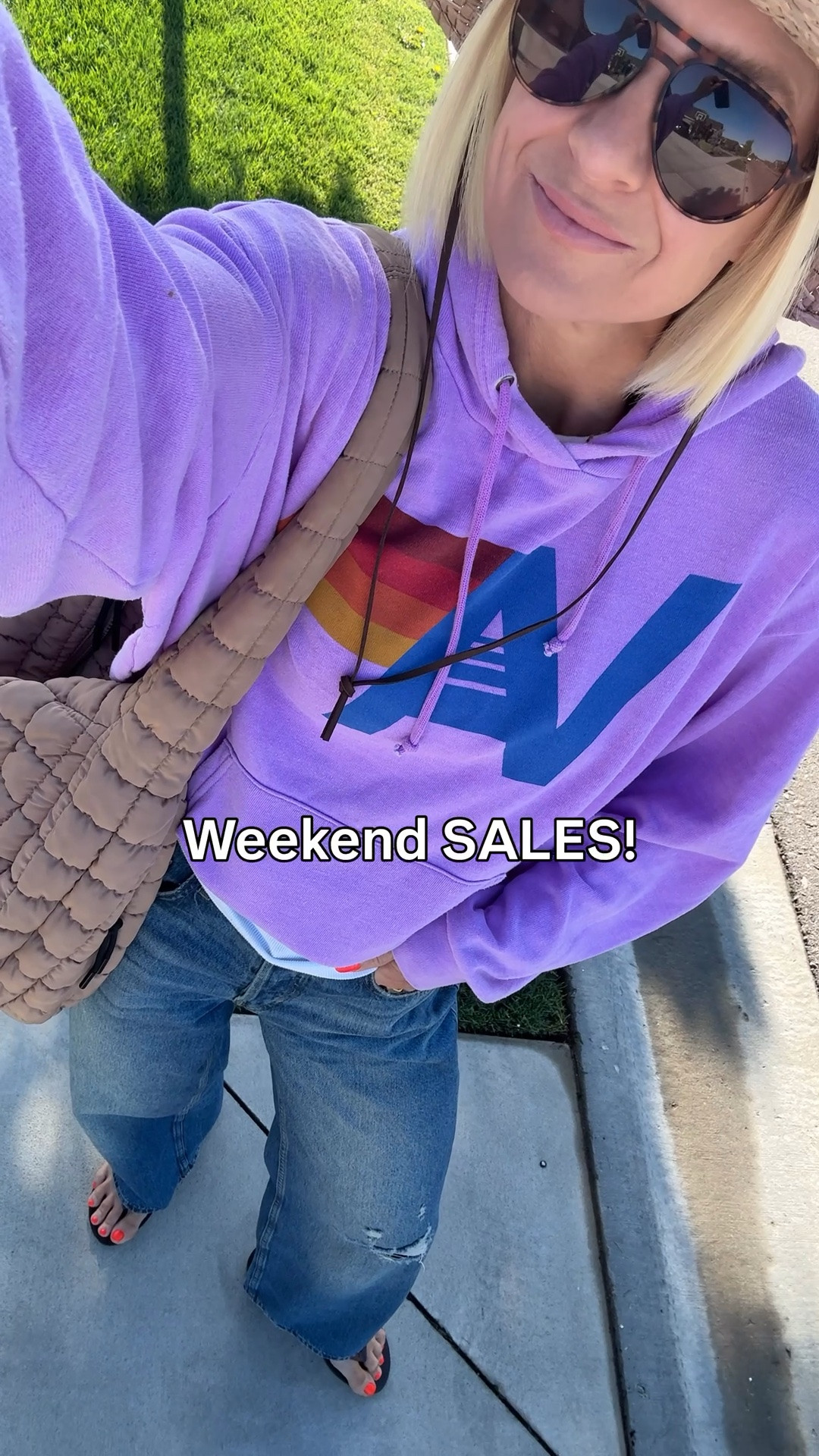 SALES you don’t wanna miss!
40% off of my most worn sweatshirts — now is the time to buy your first one or add another one to your collection😘
These are unisex sizing and fit oversize so I suggest sizing down from your normal size.
New jeans for $36— I sized up to a six for the perfect slouchy fit. These will sell out.

#LTKSaleAlert #LTKmomlife #LTKOver40