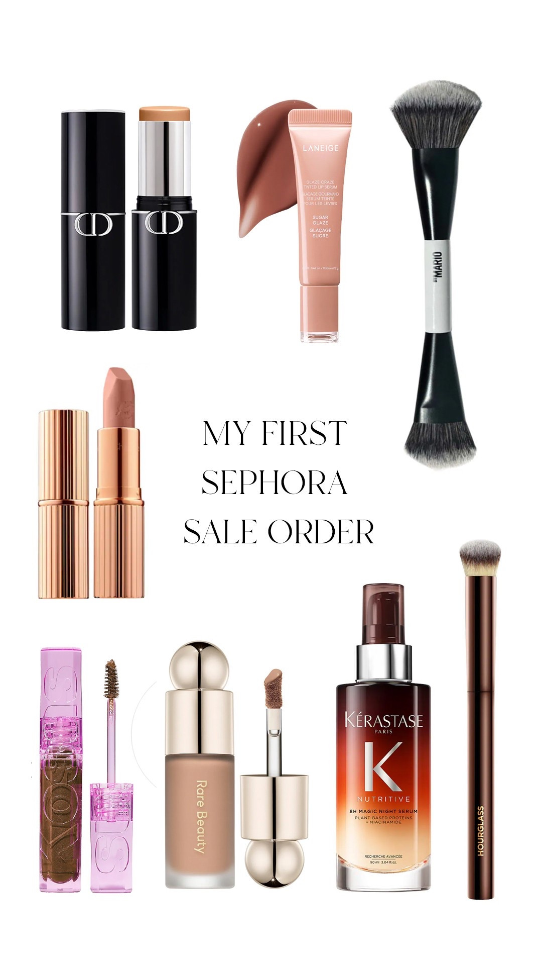 My first (and probably not last) Sephora sale order 💄 #sephora #sephorasale