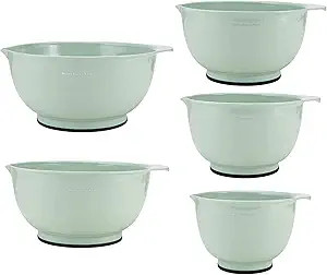 KitchenAid - KE178OSPIA KitchenAid Classic Mixing Bowls, Set of 5, Pistachio | Amazon (US)