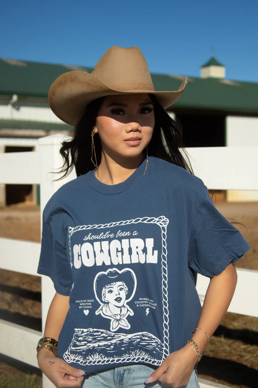 charlie southern: should've been a cowgirl tee | RIFFRAFF