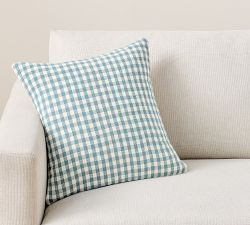 Blaine Check Pillow Cover | Pottery Barn (US)