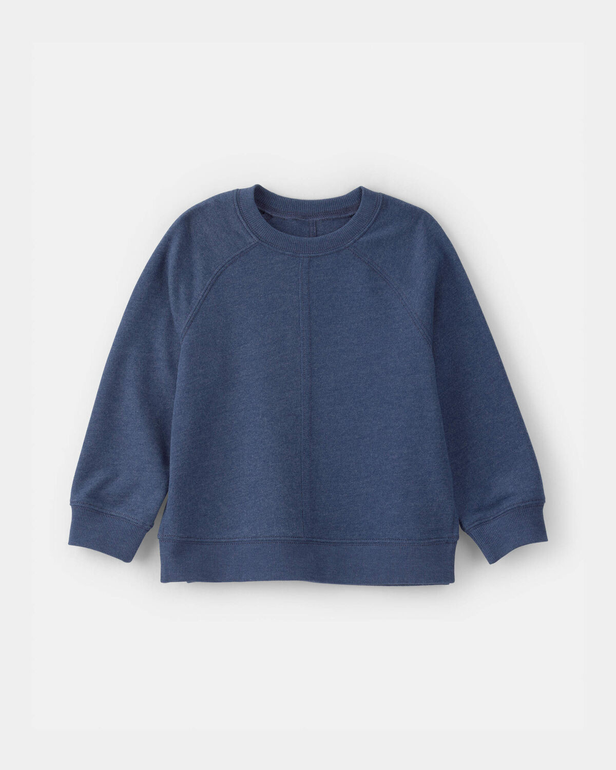Toddler Boy French Terry Pullover Sweatshirt - Navy Blue | Carter's | Carter's Inc
