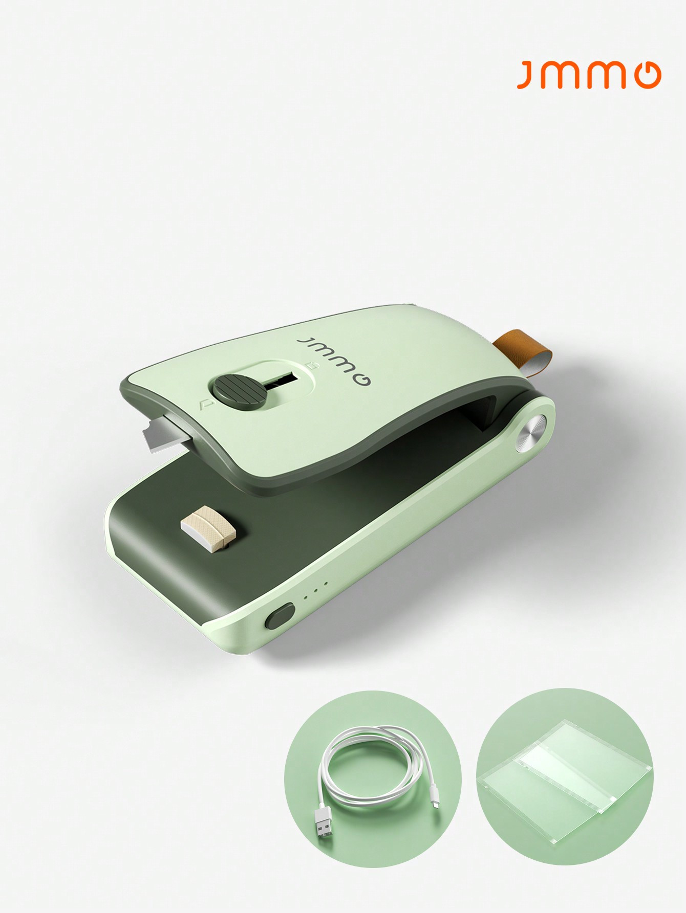 JMMO Mini seladora de saco, 2 em 1, seladoras portáteis de calor a vácuo, seladora de plástico... | SHEIN