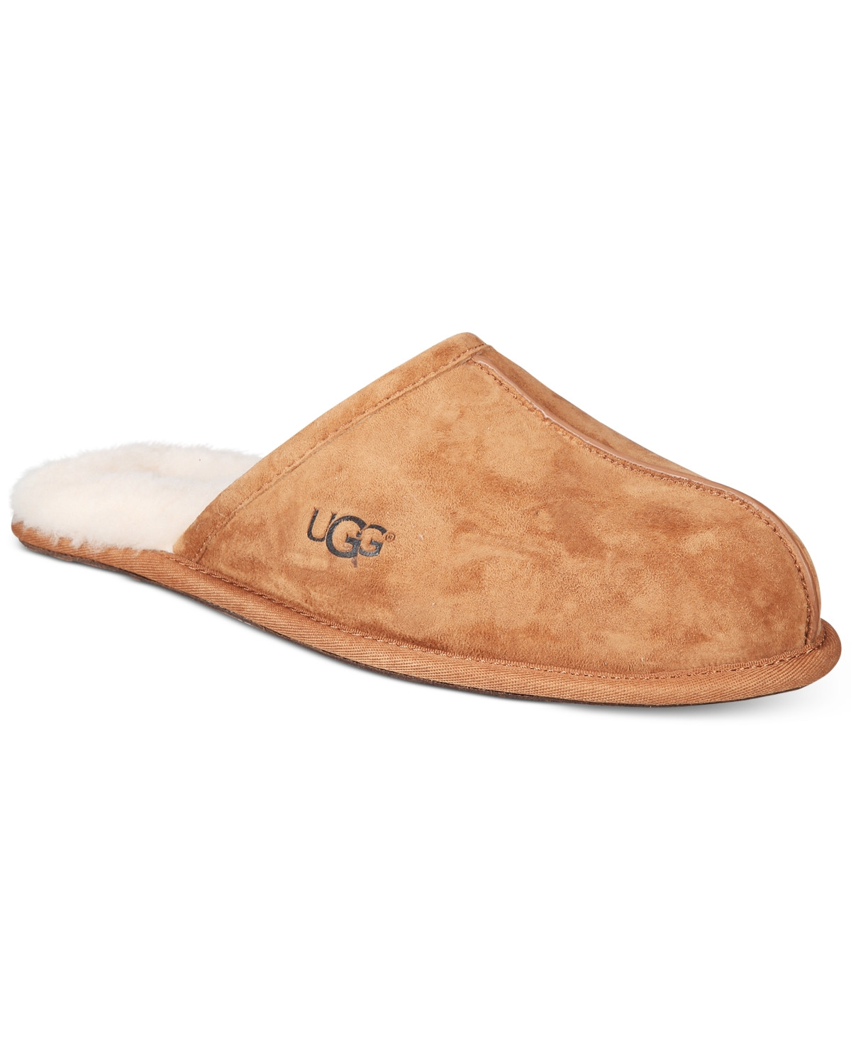 Ugg Men's Scuff Slippers - Chestnut | Macy's