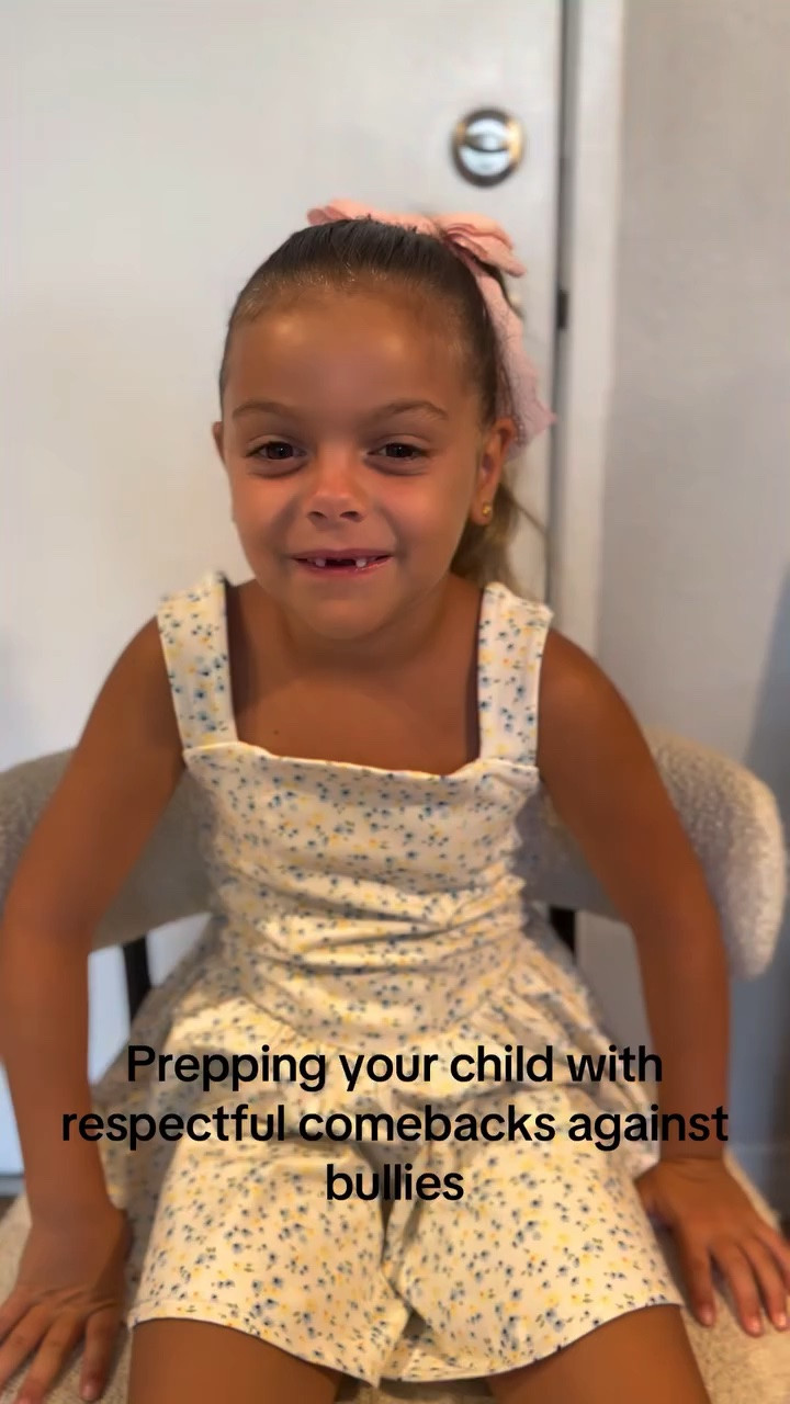 Normalizing respectful comebacks to bullies