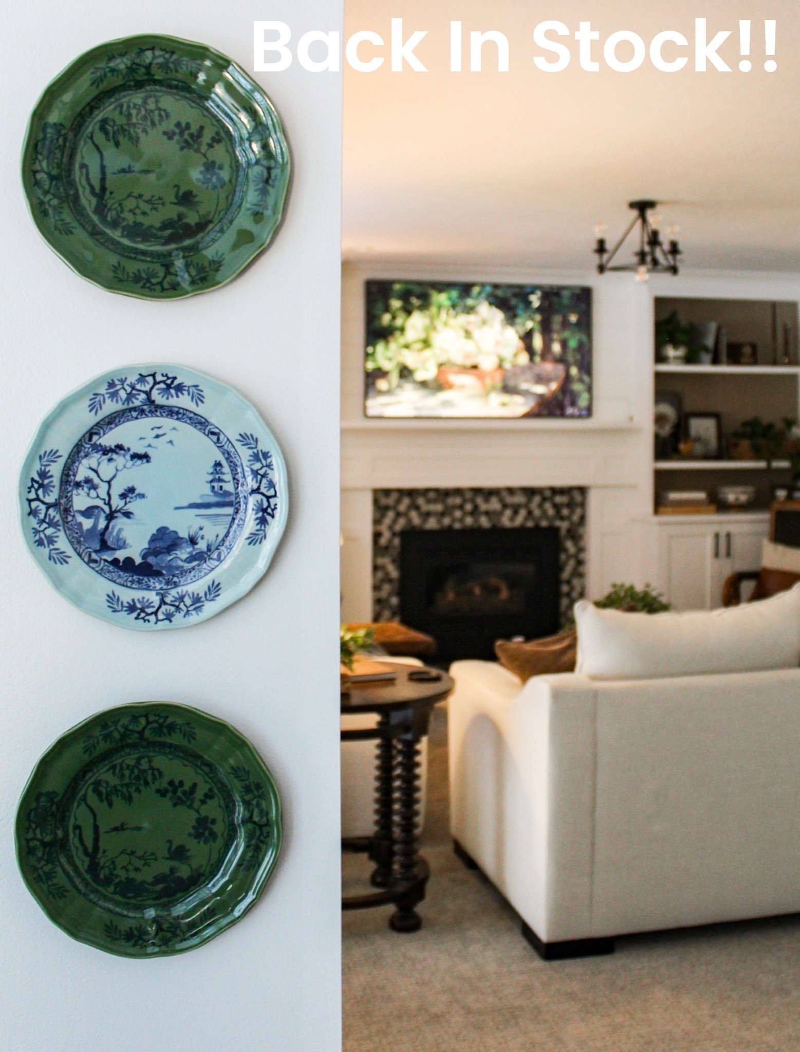RUN!! The Ginori  dupes are back in stock but they WILL sell out!  
These plates are beautiful!!

#LTKHome #LTKSaleAlert #LTKU