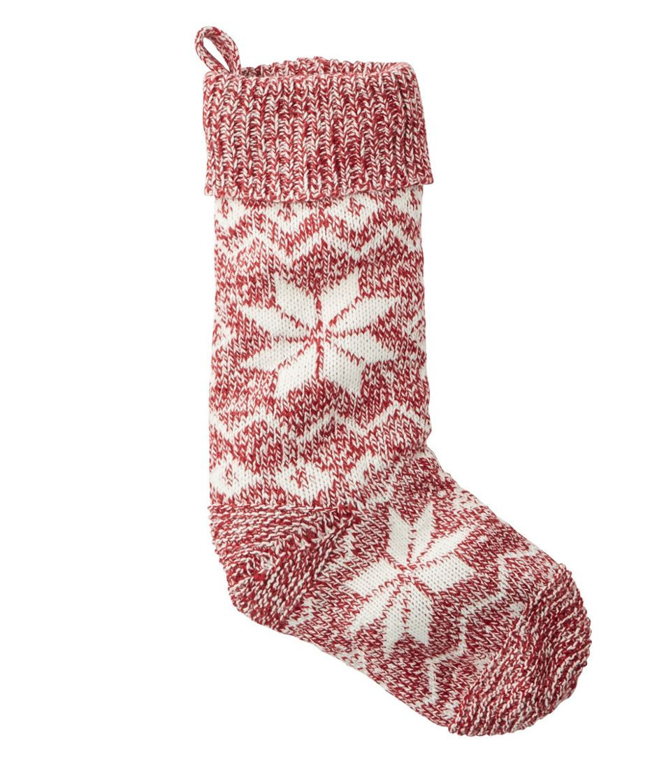 Chunky Knit Christmas Stocking | L.L. Bean
