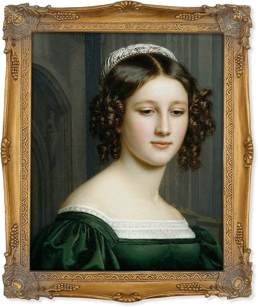 SIMON'S SHOP Gold Picture Frame 8x10 Vintage Photo Frames for Wall and Tabletop Baroque Home Deco... | Amazon (US)