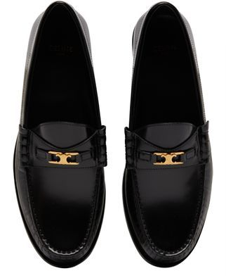 Celine Luco Triomphe loafer in polished bull | 24S US
