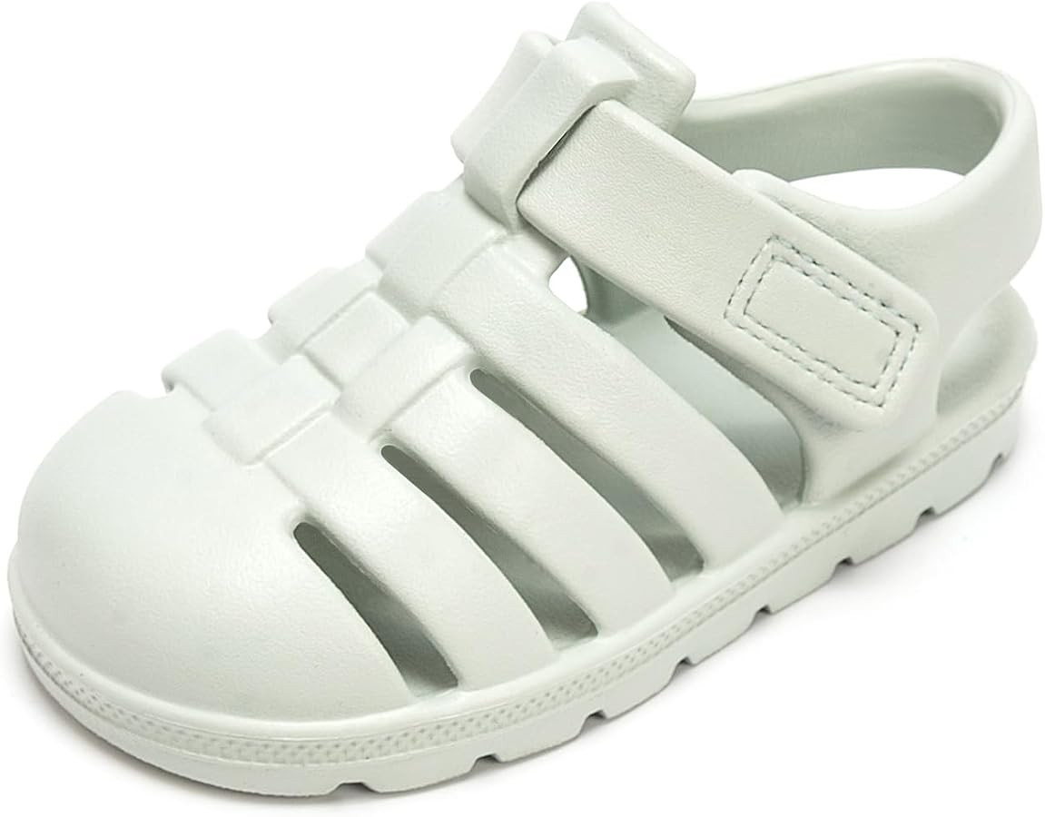 Luffymomo Unisex Kids Closed Toe EVA Sandals | Amazon (US)