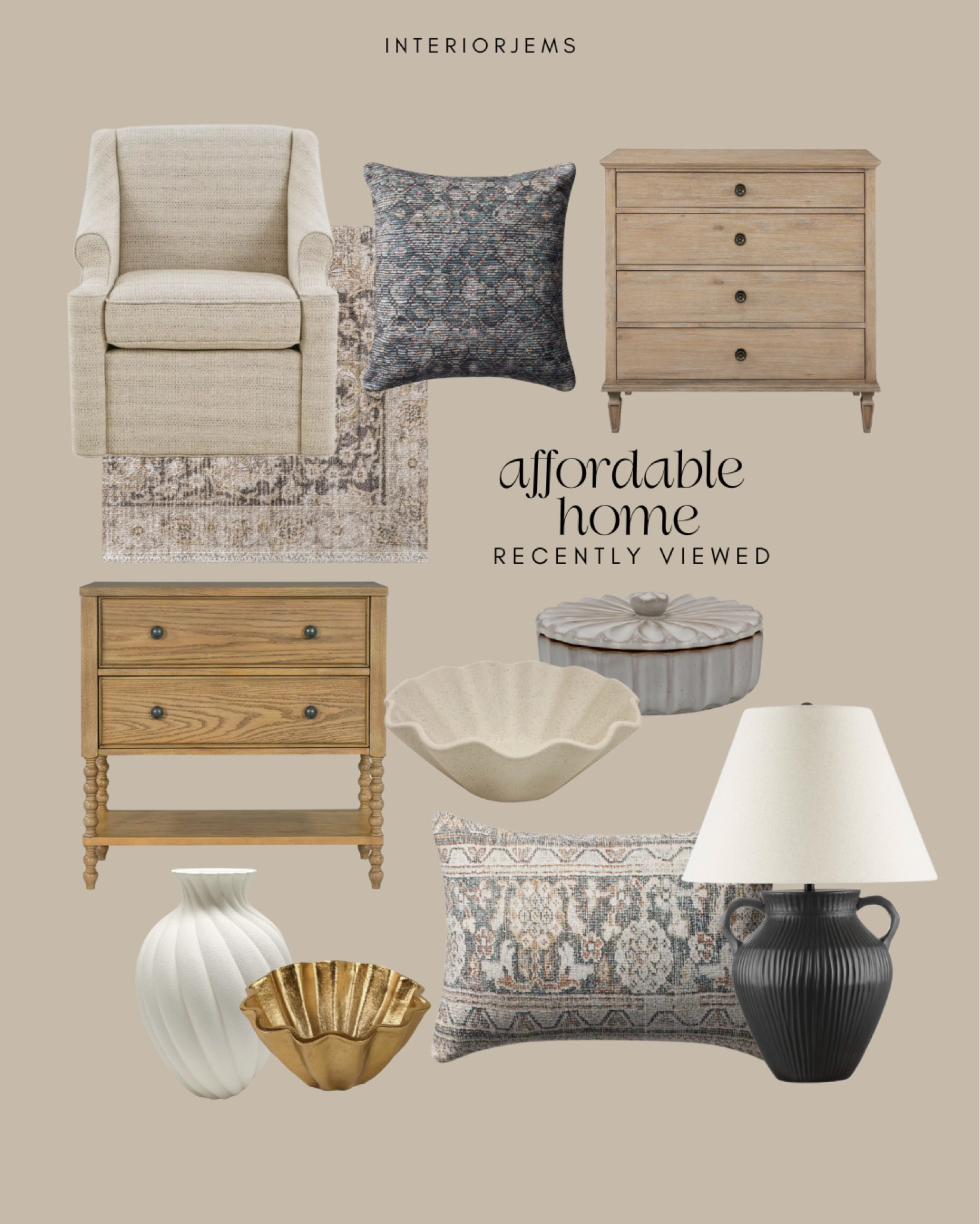 Affordable furniture and decor from Kohl’s, chest of drawers, large, nightstand, small, nightstand, table, lamp, throw pillow, vintage style, throw pillow, area, rug, home decor, vase, bedroom, decor, living room decor

#LTKSaleAlert #LTKHome #LTKStyleTip