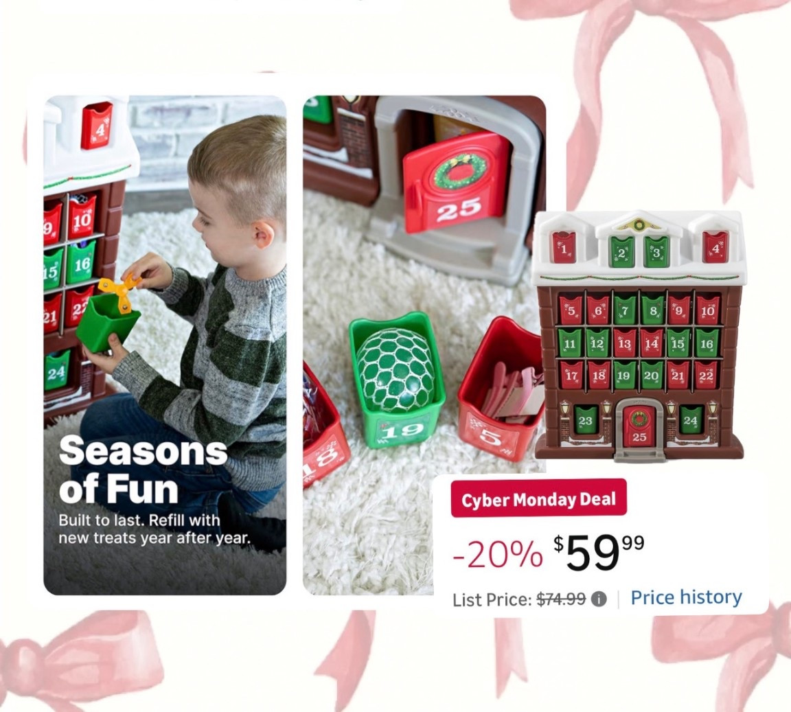 Such a cute advent calendar! 🎄