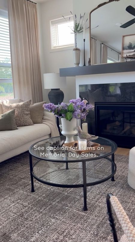 There are so many great deals this week! My table and chairs, candle sconces, pottery vases, mantel mirror, living room rug and coffee table vase are all on Memorial Day Sales. 

#LTKHome #LTKSaleAlert #LTKVideo