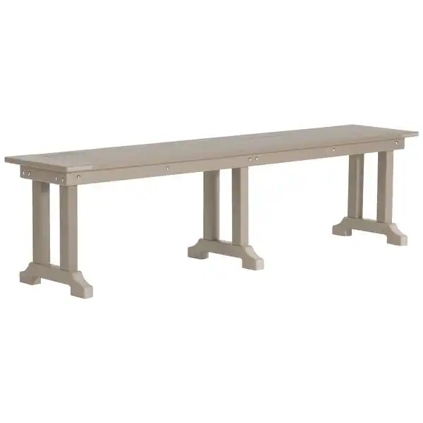 Laguna Hdpe All Weather Outdoor Patio 65" Bench - Bed Bath & Beyond - 36049029 | Bed Bath & Beyond