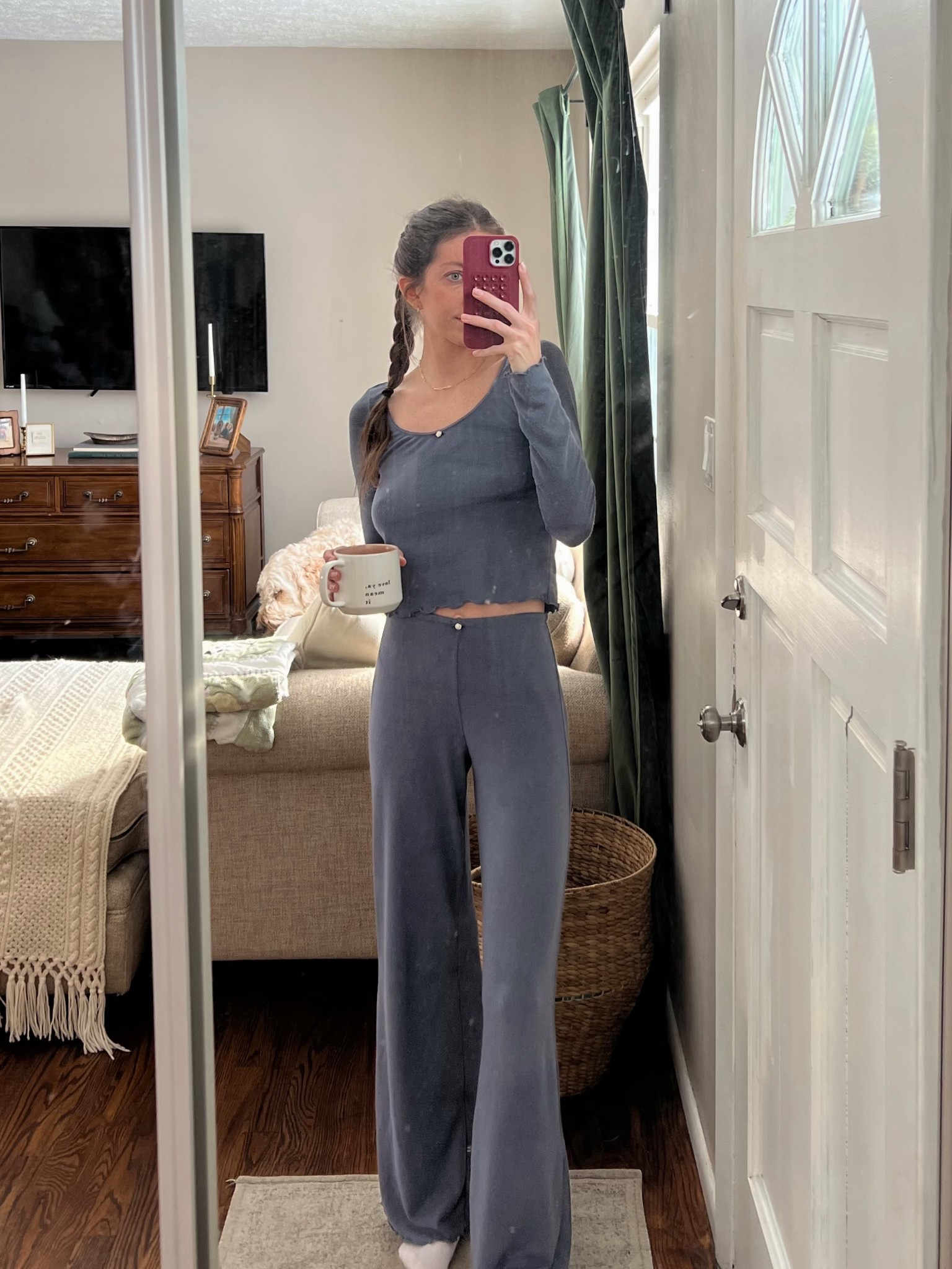 cozy AND cute is a mom win 🙌🏼✨  wearing an xxs for reference 

#LTKmomlife #LTKootd #LTKmorningroutine