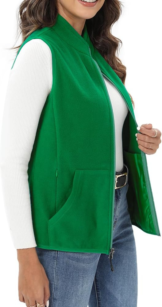 Xeoxarel Women's Fleece Vest with 6 Pockets (XS-2XL) | Amazon (US)