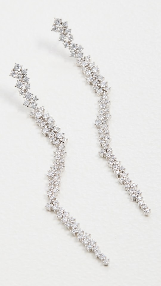 Kalista Pave Earrings | Shopbop
