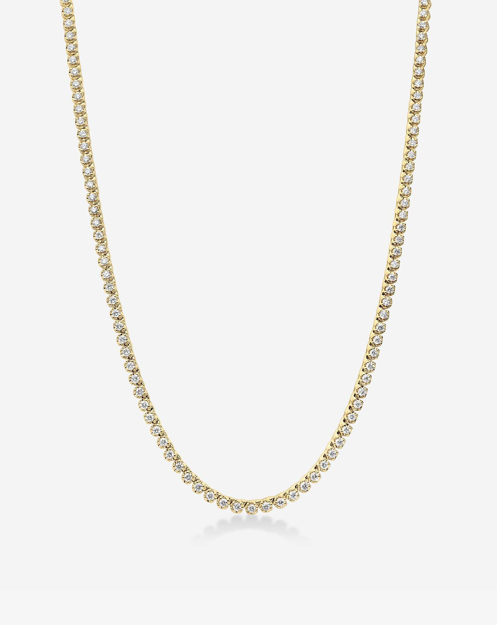 Mini Diamond Tennis Necklace | Ring Concierge