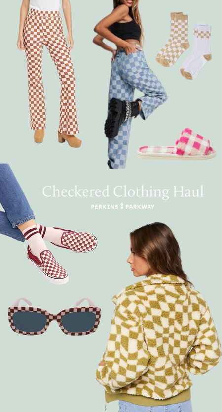 Checkered Clothing Haul. 

#LTKunder100 #LTKfit #LTKstyletip