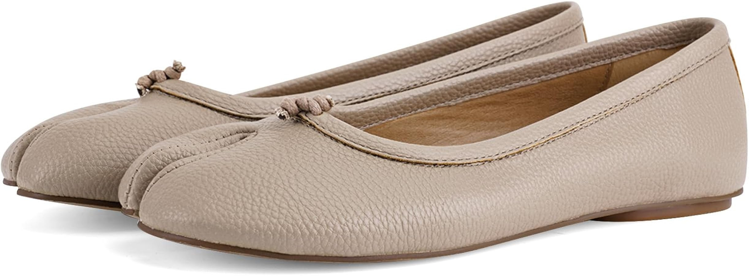 Tabi Ballet Flats Shoes for Women Rounde Toe Wide Width Split Toe Low Heel Comfortable Flats Shoe... | Amazon (US)
