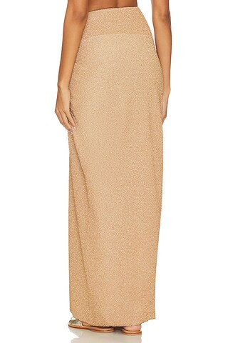 x REVOLVE Gwen Skirt in Gold Shimmer | Revolve Clothing (Global)