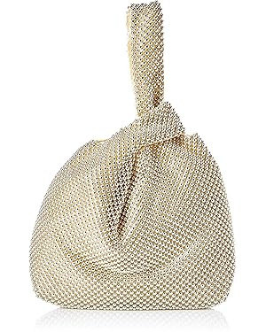 Jessica McClintock Womens Logan Mesh Pouch Evening Bag | Amazon (US)