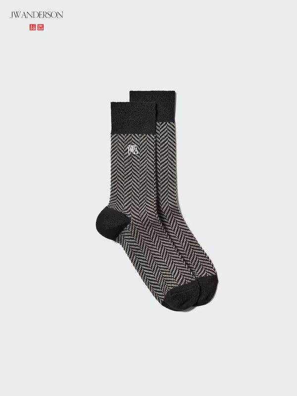 HEATTECH Socks (Herringbone) | UNIQLO (UK)