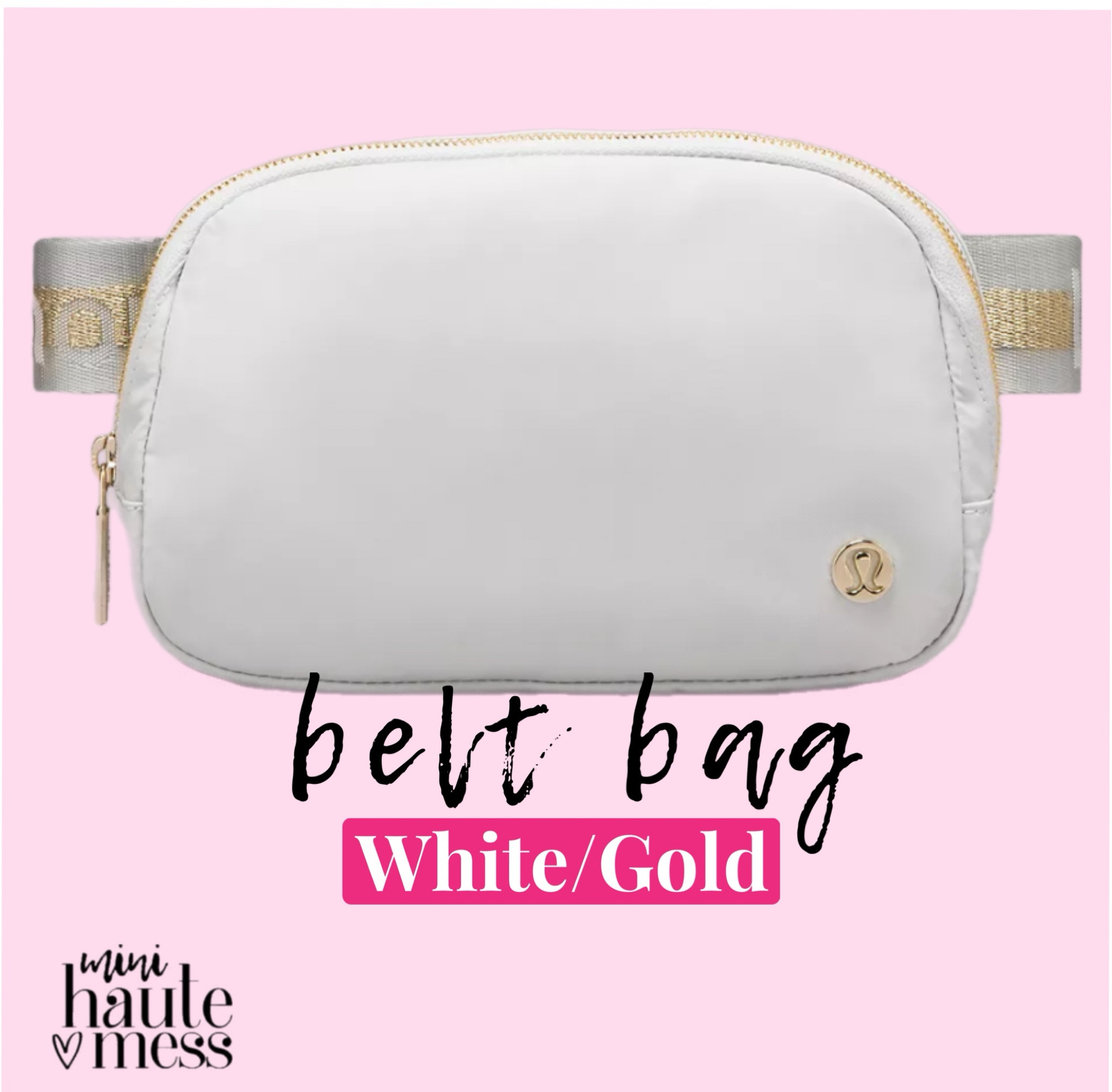 White and gold lululemon belt bag. 🤎

#LTKsalealert #LTKGiftGuide #LTKCyberWeek