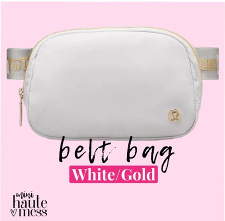 White and gold lululemon belt bag. 🤎

#LTKsalealert #LTKGiftGuide #LTKCyberWeek