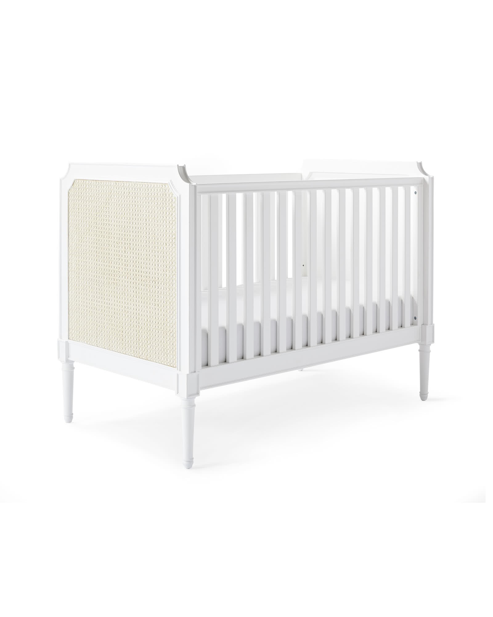 Harbour Cane Convertible Crib | Serena and Lily