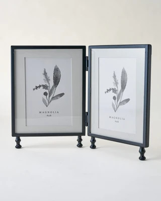 Gracie Forged Double Frame, 4x6 | Magnolia