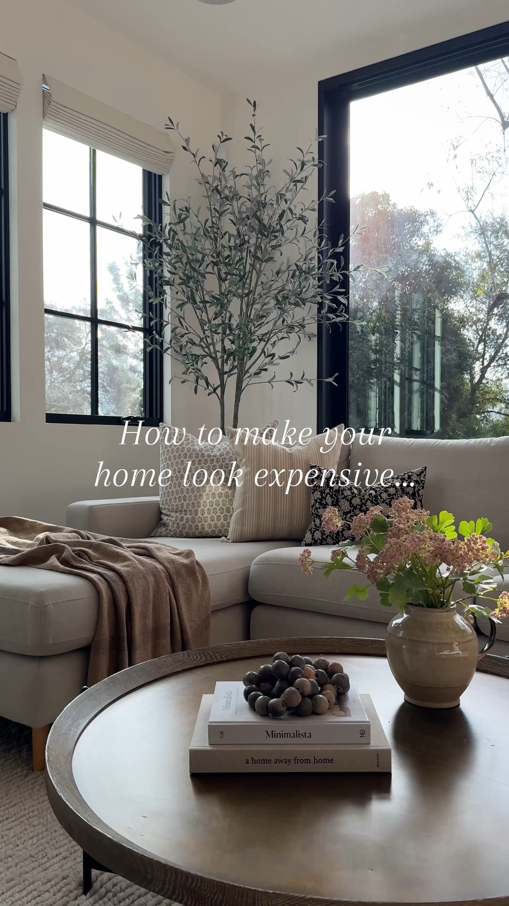 Using larger pillows always makes a home look luxe. Hackner Home, Target, pillows, pillow inserts, beads, books, sofa, green tree, olive tree. Black pillow gray pillow stripe pillow grey sofa

#LTKhome #LTKfindsunder100 #LTKsalealert