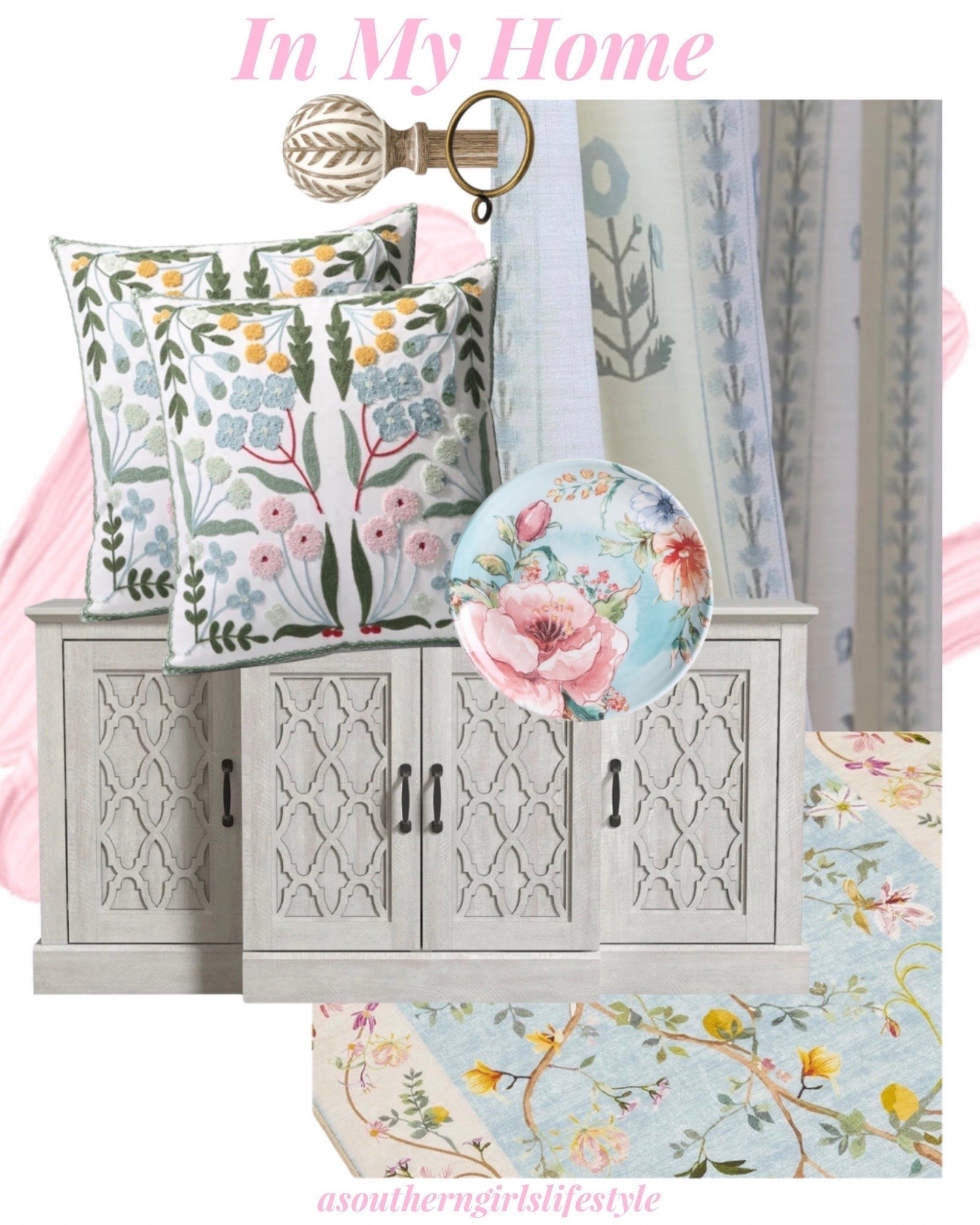 A few new beauties (& an oldie) at my house. The Gray Tone TV Console is on Major Sale!

Pinch Pleated Curtains. Area Rug/Runner. Embroidered Pillow Covers. Curtain Rods. Curtain Rings. Floral Plates 

Amazon Home. @Wayfair Home Decor. Home Accents.

#LTKHome #LTKSaleAlert