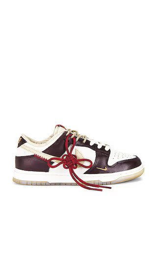Dunk Low LX Sneaker in Sail, Team Gold, & Burgundy Crush | Revolve Clothing (Global)