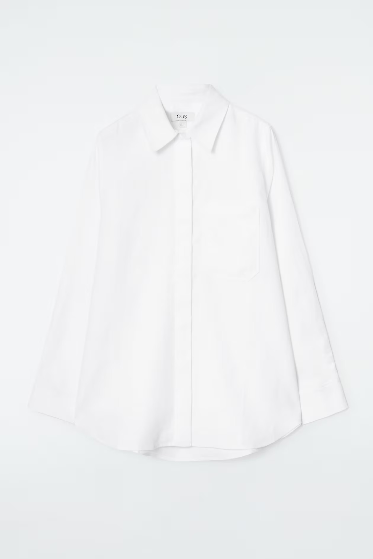 OVERSIZED LINEN SHIRT - WHITE | COS UK