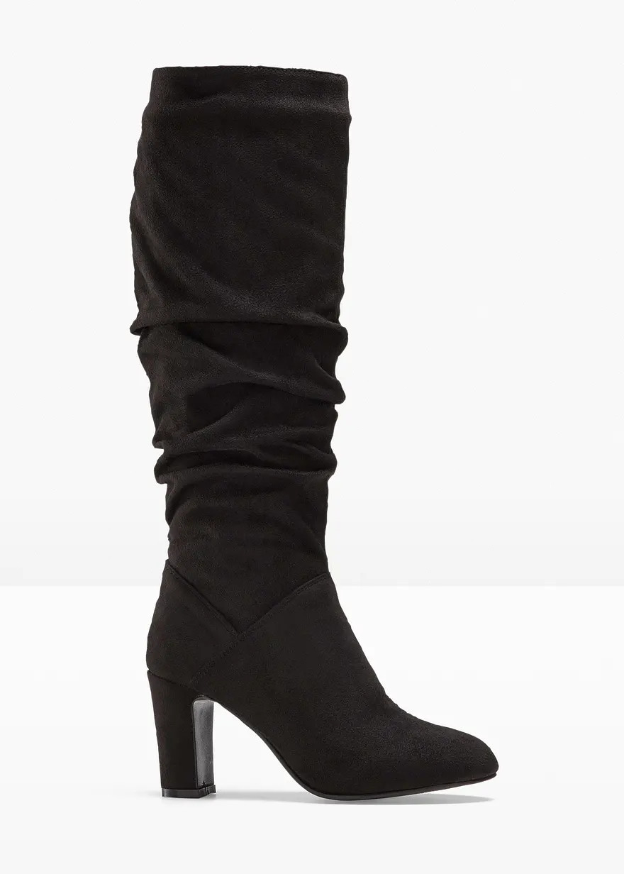 Stiefel mit Raffung | Bonprix DE