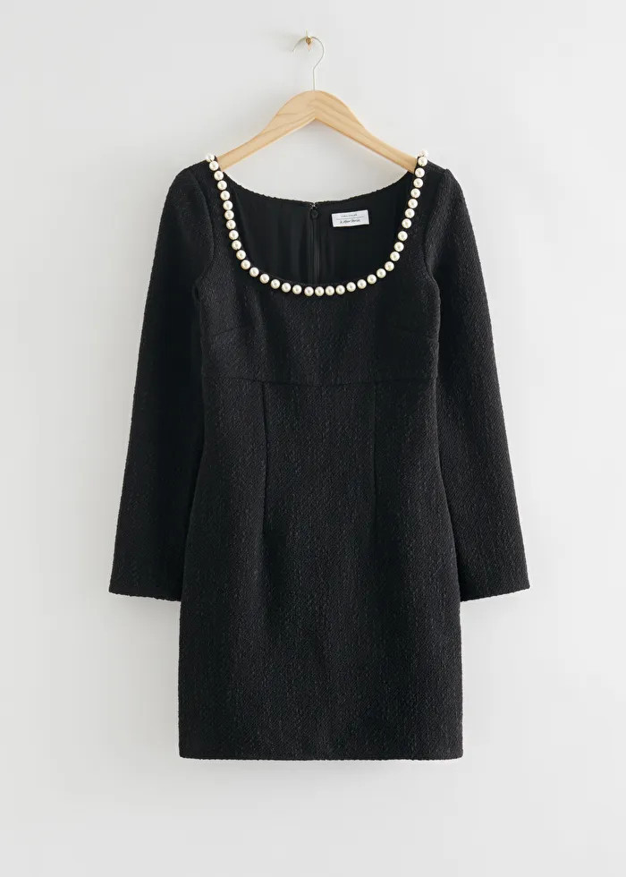 Pearl Embellished Mini Dress | & Other Stories (EU + UK)